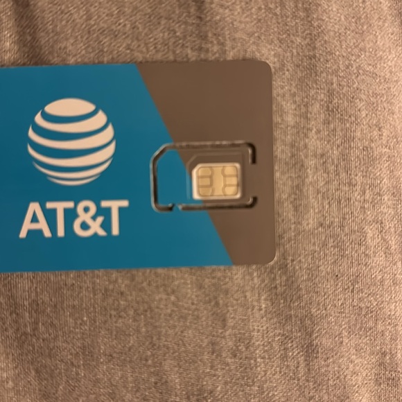 AT&T sim card. Surprisingly hard to get and expensive if you go to att. - Picture 4 of 5